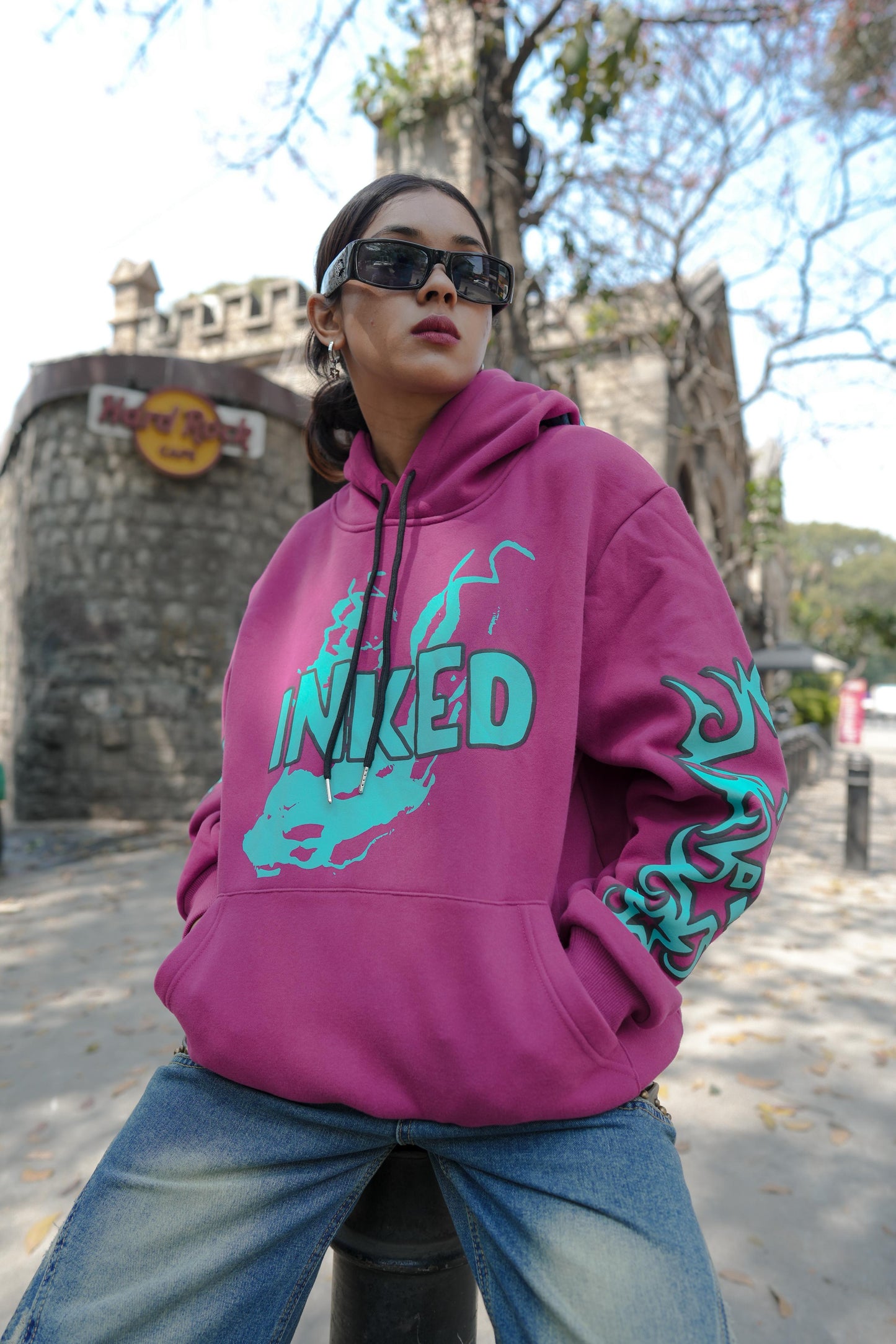 Pink Hoodie