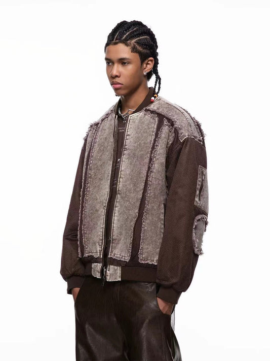 Washed brown - Bomber jacket